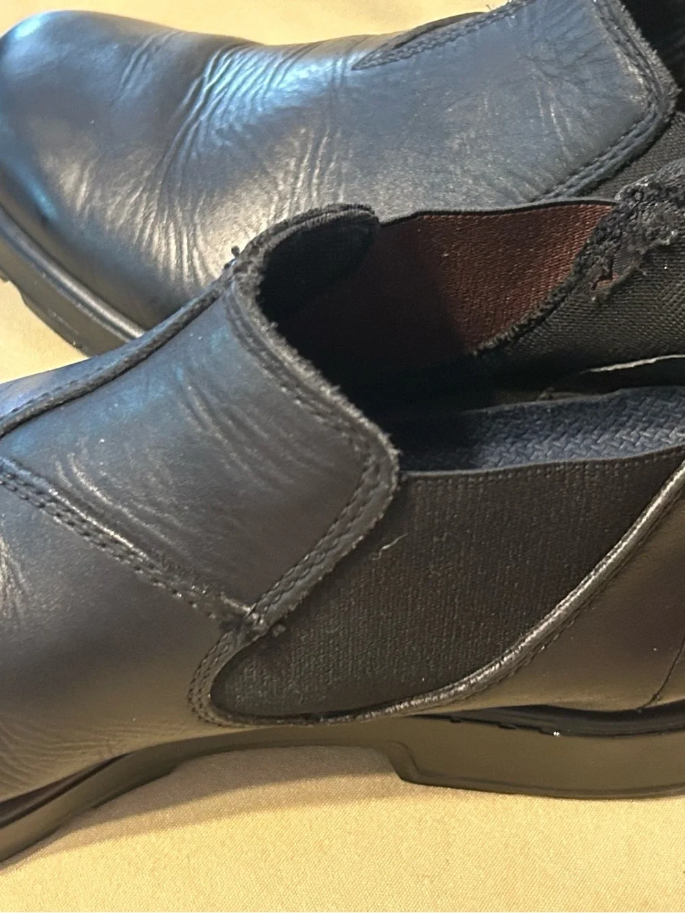 Blundstone Men’s Black Leather Chelsea Boots Size US 12 Water resistant leather